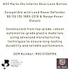 ACC Parts 10x Interior Door Lock Button Compatible with Land Rover Defender 90 110 130 (1983-2016) & Range Rover Classic – OEM MXC4738PMA – Black Plastic Door Lock Repair Kit Bulk Pack #2
