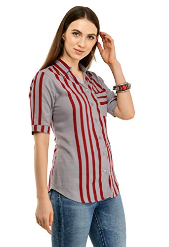 Image of Cwtch Women's Stripe Short Shirt
