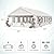 YITAHOME 20x40 ft Party Tent Outdoor Wedding Event Shelters Heavy Duty Upgraded Galvanized Canopy with Large White Roof, Removable Sidewalls