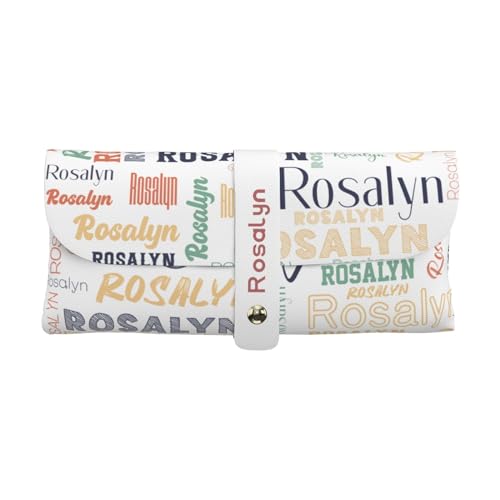 EastSail Estojos de óculos personalizados bolsa de óculos personalizada adicione sua imagem texto logotipo bolsa de óculos personalizada presente para mulheres homens, Branco, tamanho �nico