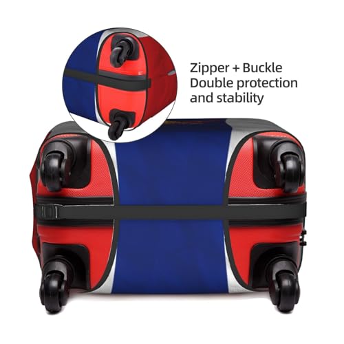 Universal Stretch Suitcase Cover Thailand Thai Flag Carry On Luggage Sleeve Anti Scratch Travel Baggage Protector for Women Large4