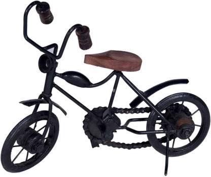 Delux Wood Carver Antique Wood and Wrought Iron Mini Cycle Figurine/Vintage Bike Iron Vehicle Model Bicycle for Toy Gifts Showcase Display Home Desktop Decor, Brown, Small, 1 Piece (B08KHL9T9B) Amazon Price History, Amazon Price Tracker