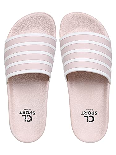 Image of Women's Cl-f-w-02 White-Black Slipper