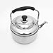 Czajnik ze stali nierdzewnej gwizdek, czajnik, czajnik, uchwyt antykaldowy, kuchenka indukcyjna kuchenki gazowej (Color : Stainless Steel, Size : 10L)