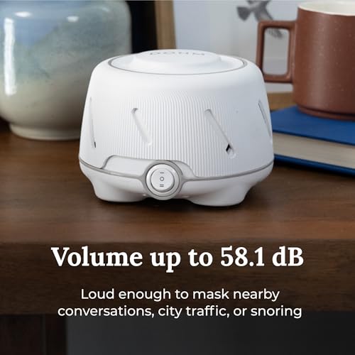 Yogasleep Dohm (White/Gray) The Original White Noise Machine, Relaxing Natural Sound from a Real Fan, Sleep Aid & Noise Cancelling for Adults & Baby, Office Privacy & Meditation, Baby Registry by YOGASLEEP - Image 3
