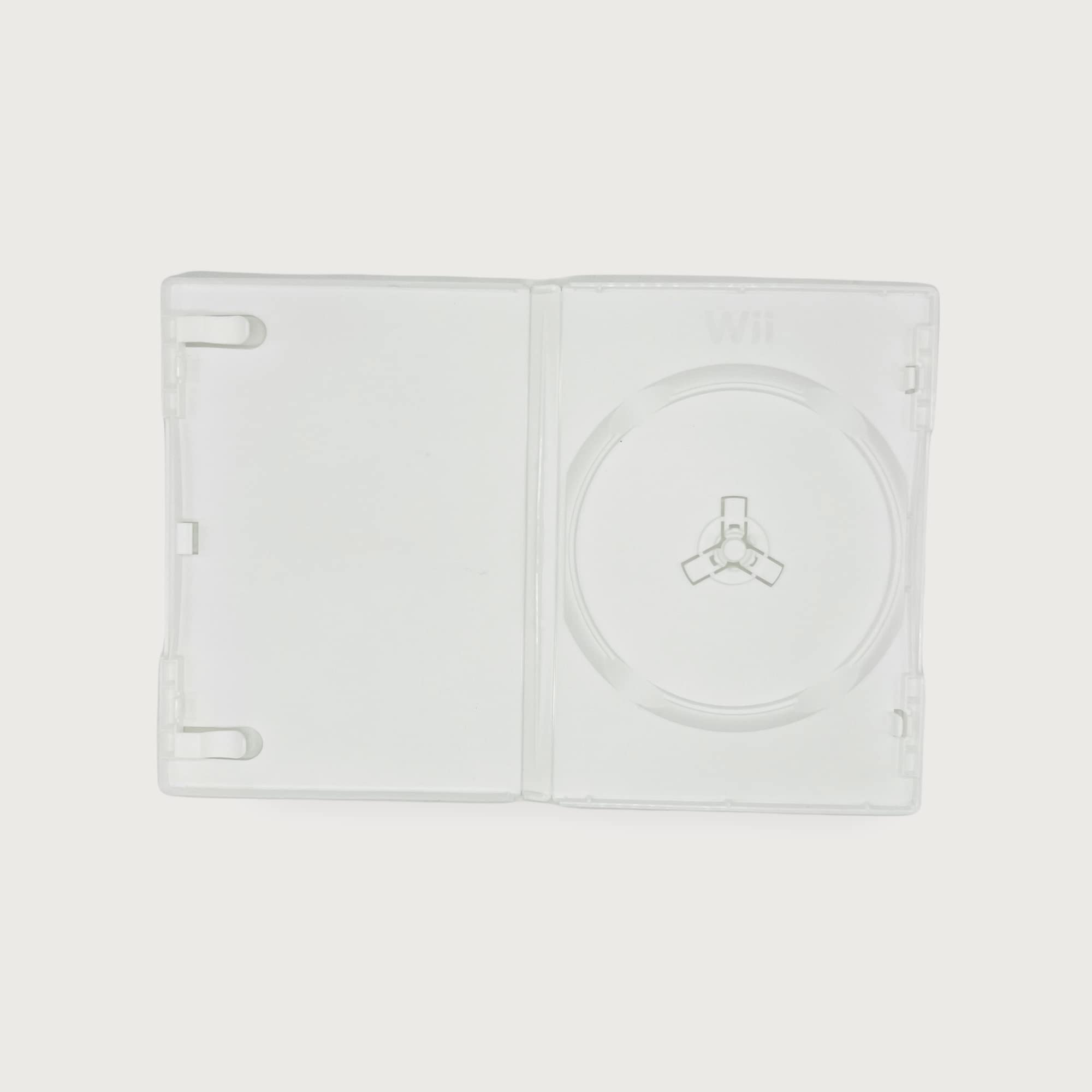 Casos Blanca Wii DVD Almacenamiento manga 14 mm 50 casos de sustitución Paquete ~ para juegos de Nintendo Wii/Discos por Dragon Trading®