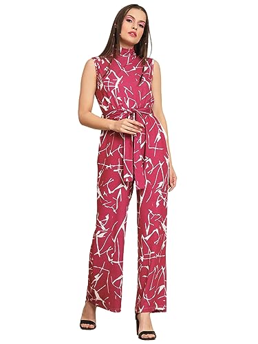 Image of Tandul Jumpsuit - Multicolor Jumpsuit, Sleeveless Casual Jumpsuit For Women (6429)
