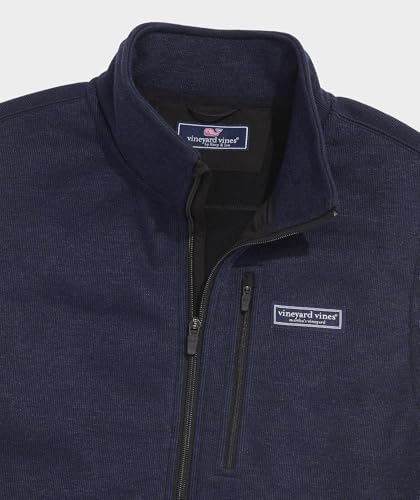 Image of vineyard vines Mountain Sweater Fleece Vest