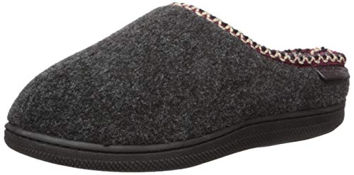 Dearfoams Unisex-Baby Kids Toddlers Microwool Clog Slipper, Black, 9-10 Toddler Medium US Toddler