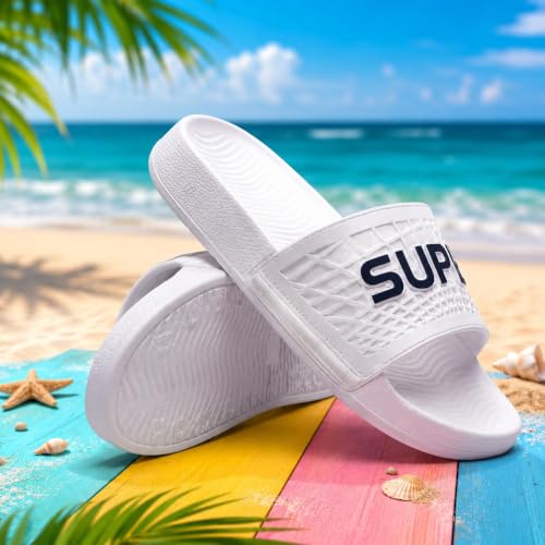 Image of WARKO Slippers For Men | Stylish Chappal For Boys | Soft Cushioned EVA Slides Slipper | Casual FlipFlop Daily Wear Footwear | Indoor Outdoor Use