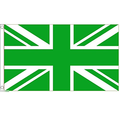 Amazon.co.jp: 国旗 イギリス 英国 ユニオンジャック 緑 白 グリーン