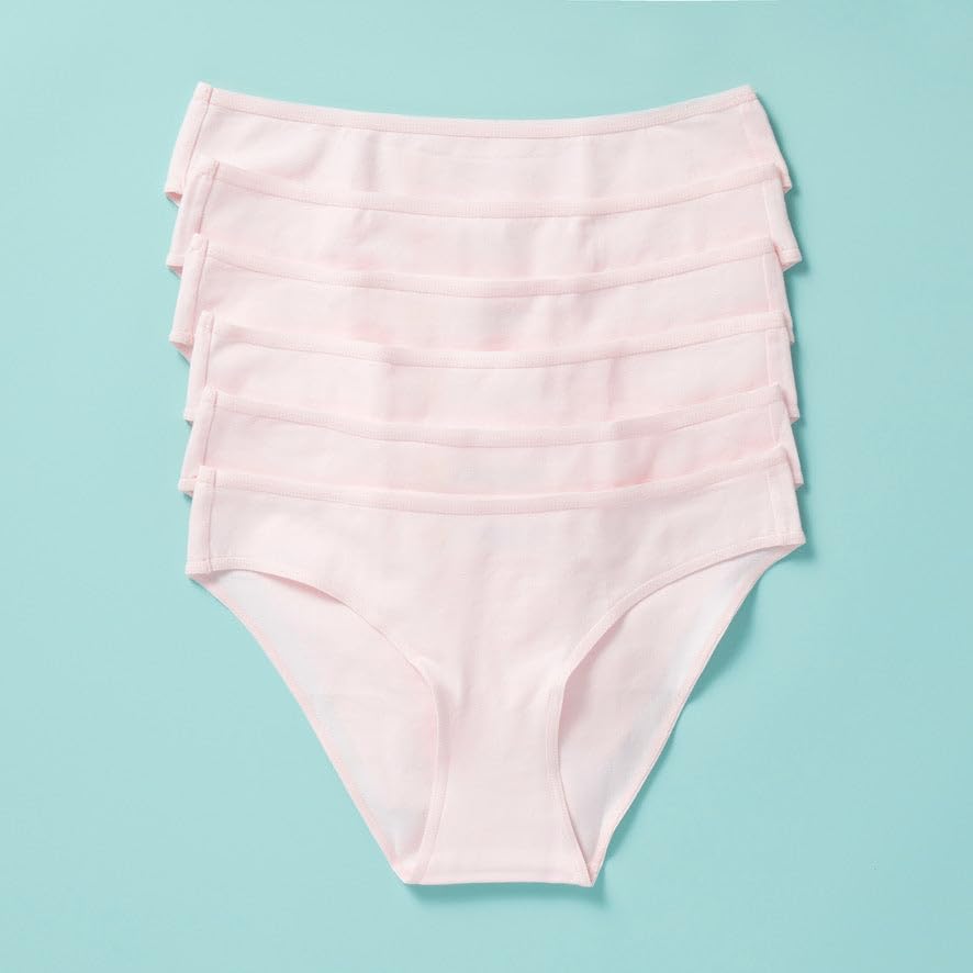 Yellowberry Daisy Cotton Underwear 6PK Panty for Girls Tweens & Teens2