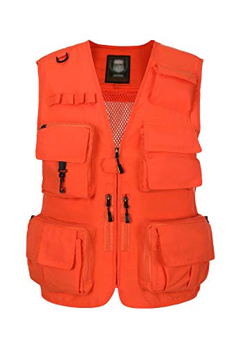 Hbufnha Fishing Vest Outdoor Work Vests Unisex Hunting Travel Photography Safari Multi Pockets2
