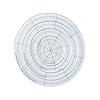 ‌5Pcs Transparent Acrylic Quilting Templates, Dresden Plate Ruler for Blankets, Clothing Crafts DIY‌ #2