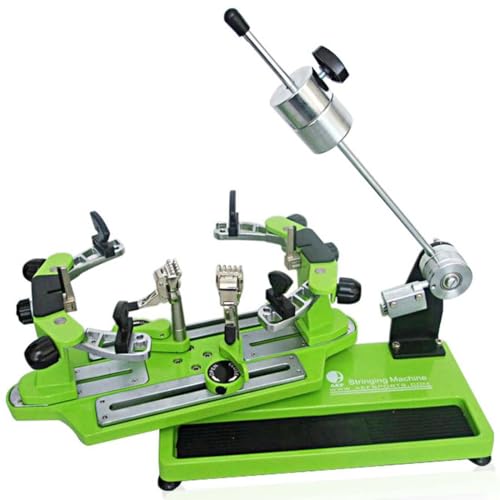 Máquina de encordado de tenis manual para raquetas con herramientas y accesorios, ideal para cuerdas de tenis y bádminton