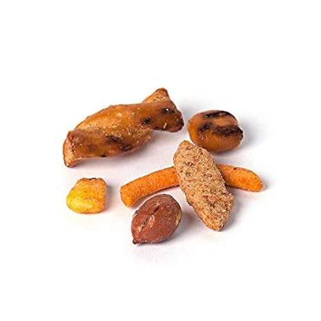 BEER NUTS Original Bar Mix - Pretzels, Cheese Stix, Sesame Stix, Insane Grain - 20oz Resealable Bag (Pack of 2)