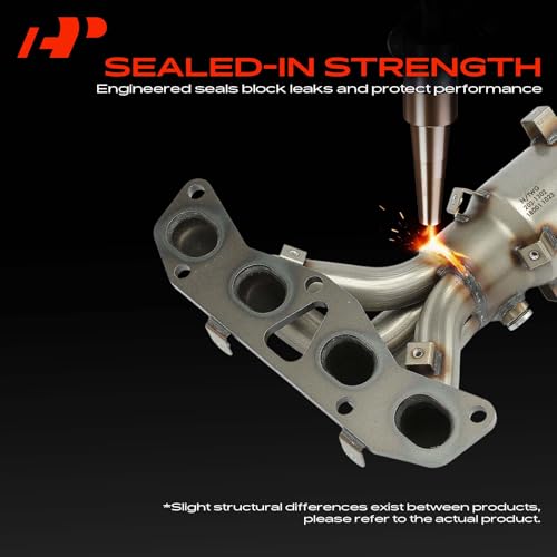 A-Premium Front Catalytic Converter w/Exhaust Manifold w/Gasket Kit Direct-Fit - Compatible with Nissan Vehicles - Altima 2002-2006 L4 2.5L, Sentra 2002-2006 L4 2.5L - E.P.A. Compliant by A-Premium - Image 5