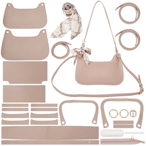 WADORN PU Leather Underarm Bag Making Kits