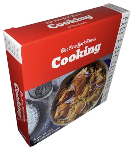 2026 The New York Times Cooking - A Year of Fresh & Delicious Recipes Page-A-Day Daily Desk/Box Calendar