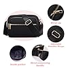 Crossbody Bag for Women, Multi Pocket Crossbody Bag, Ladies Lightweight Handbag Bag, Waterproof Shoulder Bag for Women, Large Capacity Handbag for Shopping Travel Work Daily, Black #2