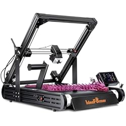 Official IdeaFormer-3D IR3 V2 Conveyor Belt 3D Printer, Infinite Z Axis Continuous Printing Belt Printer Large Format 250×250×∞mm for Cosplay, Prototyping & Production Auto Leveling 400mm/s Speed
