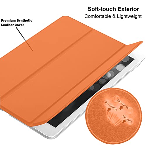 Image of DuraSafe iPad Pro 12.9 inch 4th Gen 2020 Cover A2229 MY2H2HN /A MY2J2HN /A A2069 MXAT2HN /A MXAV2HN /A MXAU2HN /A MXAW2HN /A A2233 MY3K2HN /A MY3J2HN /A MXFY2HN /A MXG12HN /A MXFX2HN /A MXG02HN /A - Orange