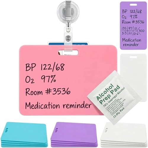Bloc-notes réutilisables en silicone pour ne plus perdre vos notes de soins infirmiers - 6