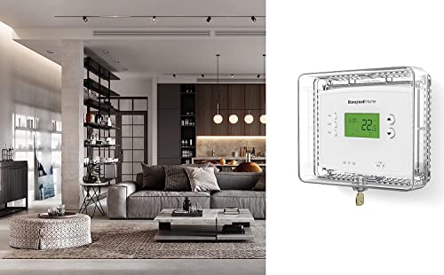 Image of Honeywell Home CG511A1000 Medium Thermostat Guard, Fits Thermostats 5 inch H x 6 inch W or Smaller, White | CG511A1000, Fits Thermostats 5 inch H x 6 inch W or Smaller, White