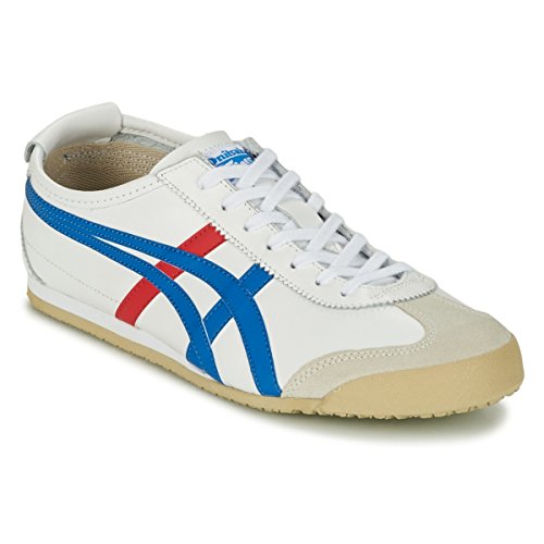 Onitsuka Tiger Mexico 66 Sneaker Herren Weiss/Blau/Rot - 46 - Sneaker Low Shoes