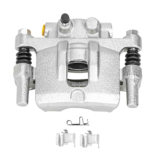 Image of Detroit Axle - 2 Rear Brake Calipers w /Bracket for Jeep Compass Patriot