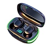 Wireless Earbuds Bluetooth Headphones with Wireless Charging Case IPX4 Waterproof Stereo Earphones in-Ear for SPOR (Y70)