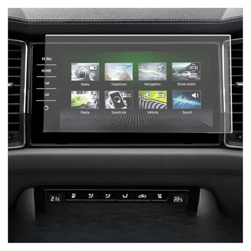 Film de protection GPS Kodiaq 2021 en verre trempé pour tableau de bord