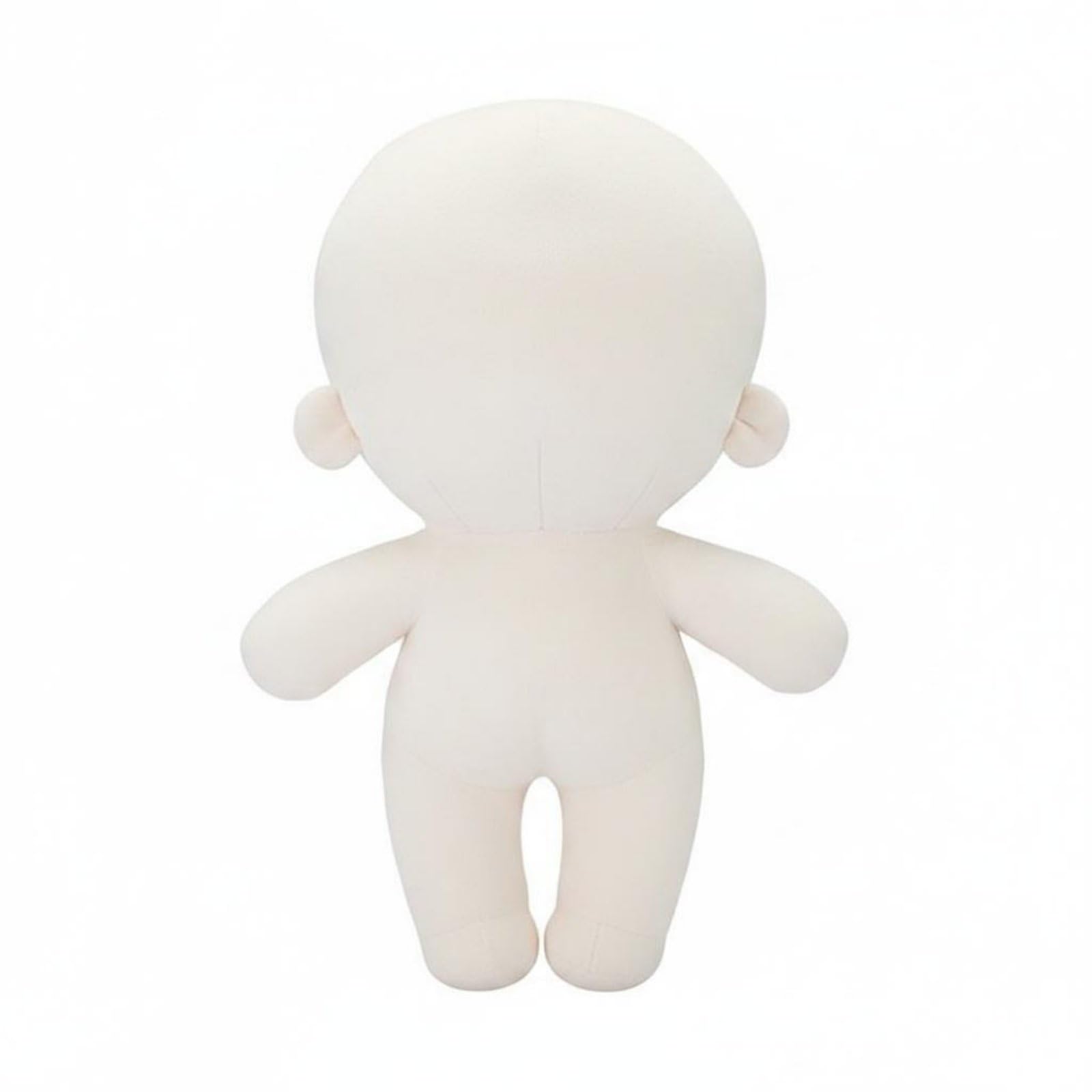 Colcolo Doll Body Stuffed Soft Toy Unprinted Humanoid Simple Outline Padded Customizable Lightweight Suitable for Children Gifting Decoration, 40cm Standing Pose