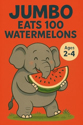 Jumbo Eats 100 Watermelons (English Edition)