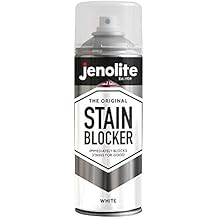 JENOLITE Stain Blocker Aerosol | Damp Seal Paint | White | Immediately Covers & Blocks Stains for Good | 400ml 13.5 fl oz