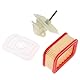 Kodbww Kettensägenpapier Set Luftfilter Papier Benzin Kettensägenkern Ersatz für 200 5800 52 58CC Kettensägen Kunststoff