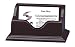 YunKo Wood Business Card Holder for Desk Display Stand Business Name Card Desktop Name Card Organizer