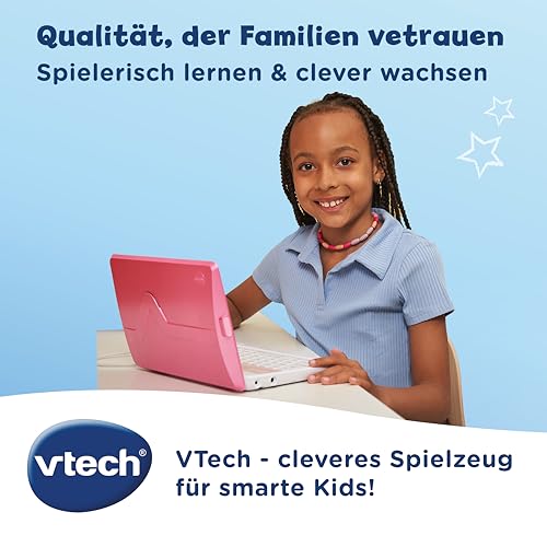 VTech Genio Learning Laptop XL Pink - Learning Computer with Large 7 Inch LCD Screen with Internet Access, Text Program and Many Learning Content - For Children Aged 5-12 Years - Image 6