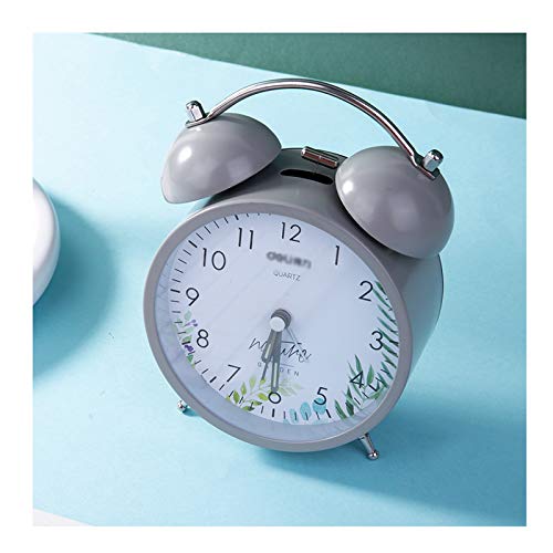 Reloj despertador silencioso para el cuarto de los niños con luz nocturna XXZ