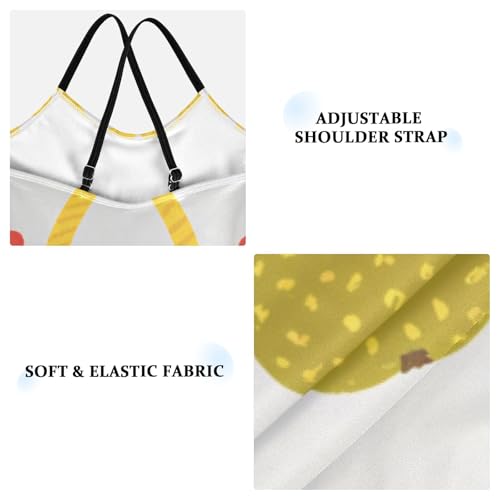 GuoChe Girls 1-Piecing Swimsuits Beach Swimwear Pear3