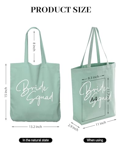 Bride Squad - Bolsas Tote para novias y damas miniatura 5