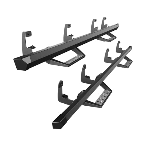 Estribos laterales aluminio compatibles Chevy Silverado