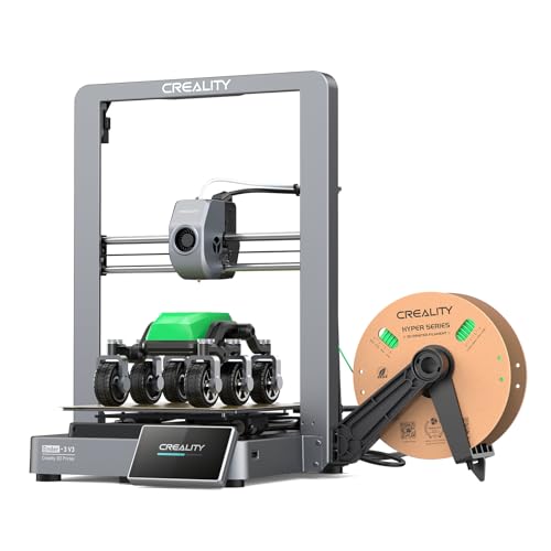 Creality Ender 3 V3 2024 Officielle Imprimante 3D, Impression 600mm/s, boÃ®tier entiÃ¨rement mÃ©tallique, Nouvelle extrudeuse directe CoreXZ Ã  Double Bras, Mise Ã  Niveau Automatique (220x220x250mm)