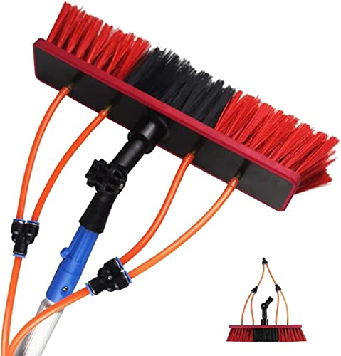 GHHDPXM Telescopic Window Cleaning Brush 16.5FT - Water Fed Pole