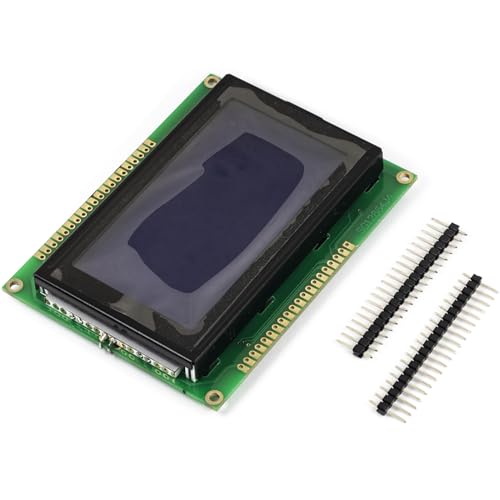risingsaplings for 5V 12864 Dots Graphic LCD Display Matrix Module Blue Backlight 128x64