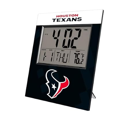 Houston Texans Desk Clocks