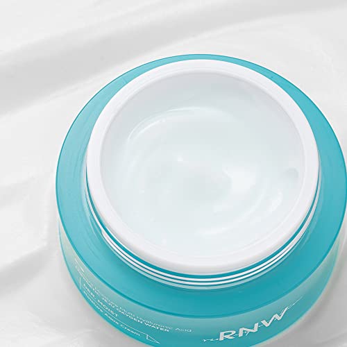 Rnw Der. Moist Moisture Aqua Cream 50Ml / 1.7 Oz, Moisturizing And Soothing Cream With Hyaluronic Acid And Natural Exctracts, Paraben Free | Korean Skincare #TOP3