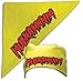 Hulkamania Gold Bandana, Gold , One Size