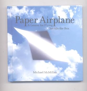 Hardcover Paper Airplane A Lesson for Flying Outside the Box & DVD Book
