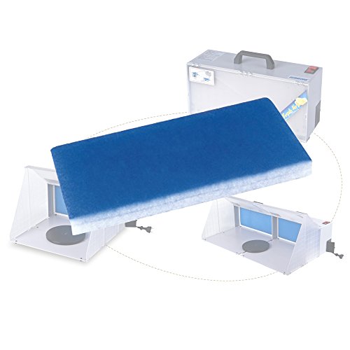 YAOBLUESEA Airbrush Unité d'aspiration Accessoires Filtre de Rechange pour Le système d'extraction de Brouillard de Peinture W420 Cover